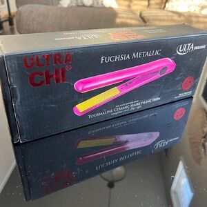 Ulta Beauty Fuchsia Metallic Hair Styling Iron